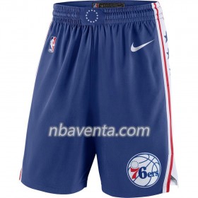 Philadelphia 76ers Hombre Pantalones Royal 2018-19 Nike Swingman